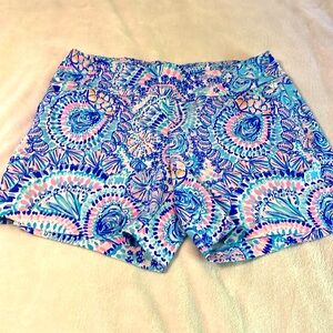 Lilly Pulitzer Luxletic shorts Nakia style
